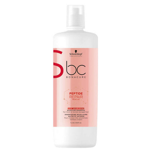 BC Bonacure Peptide Repair Rescue Deep Nourishing Micellar Shampoo 1L