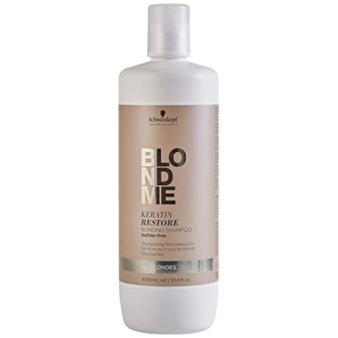 Schwarzkopf Professional BlondMe All Blondes Keratin Restore Bonding Shampoo 1 litre